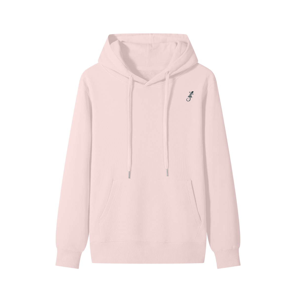Black Original Gecko Classic Unisex Cotton Hoodie