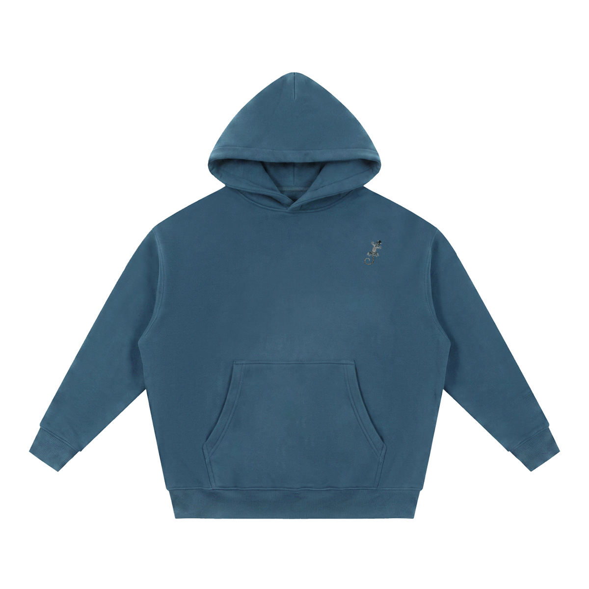 Original Gecko Essential Oversized Boxy Fit Fleece Hoodie