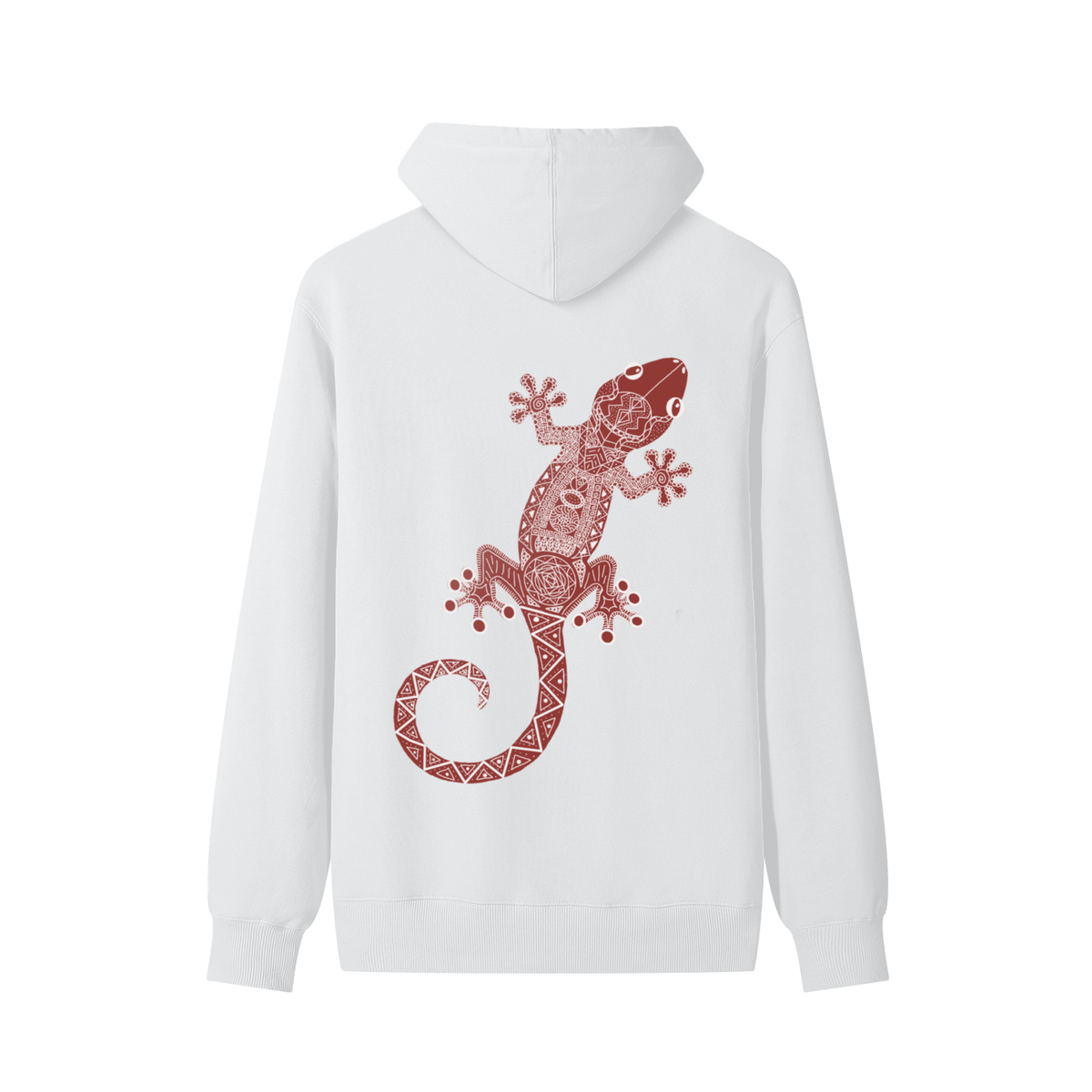Red Gecko Classic Unisex Cotton Hoodie