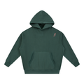 Red Gecko Essential Oversized Boxy Fit Fleece Hoodie