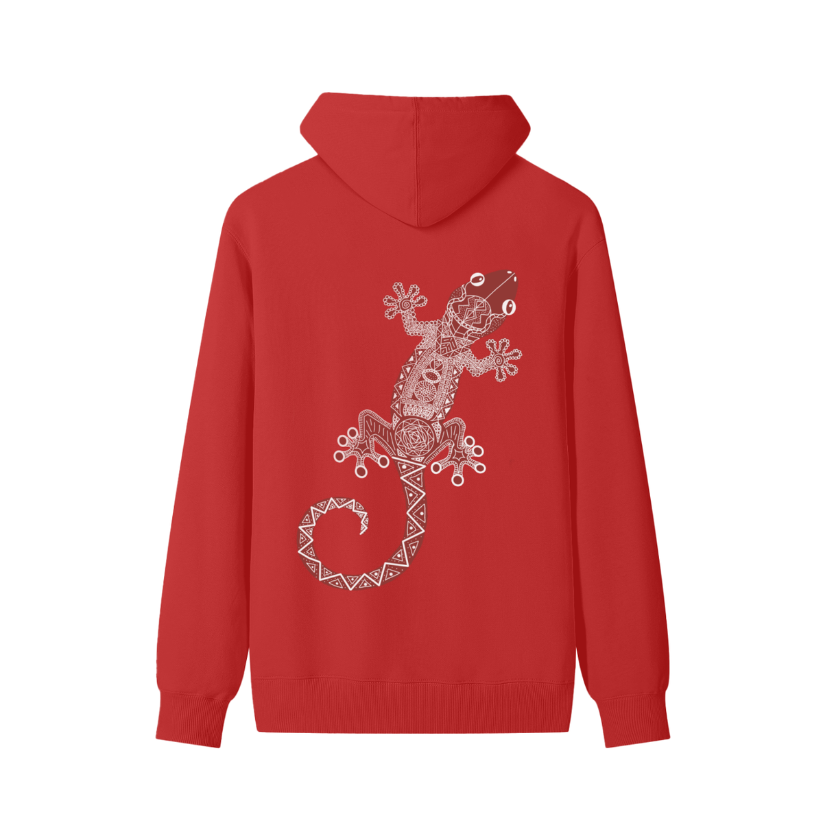 Red Gecko Classic Unisex Cotton Hoodie