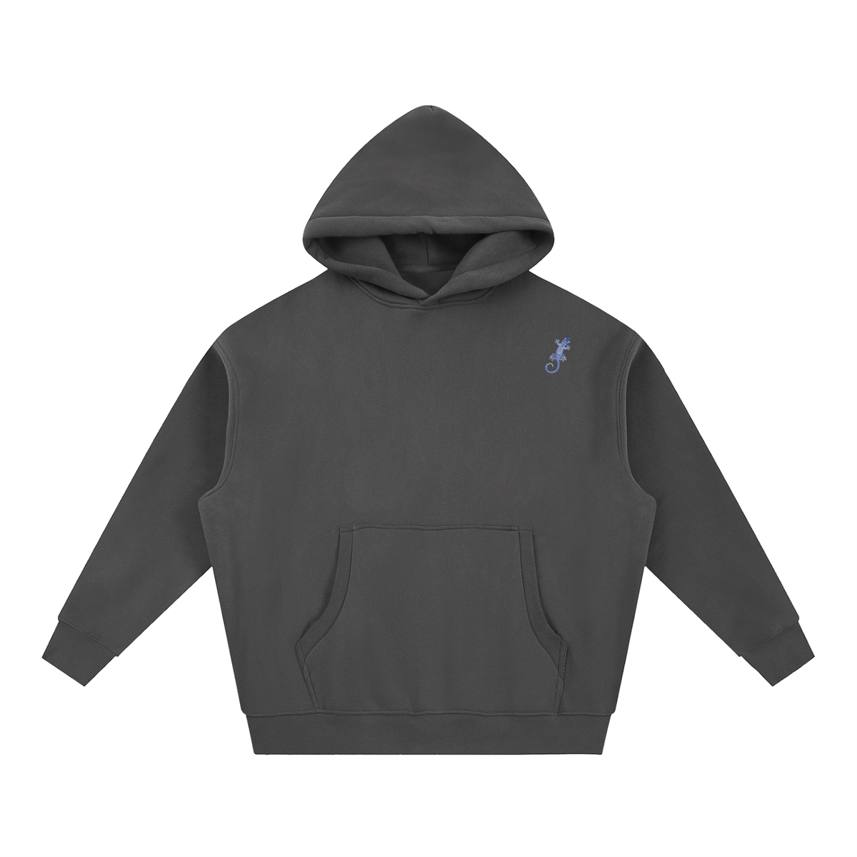Blue Gecko Essential Oversized Boxy Fit Fleece Hoodie
