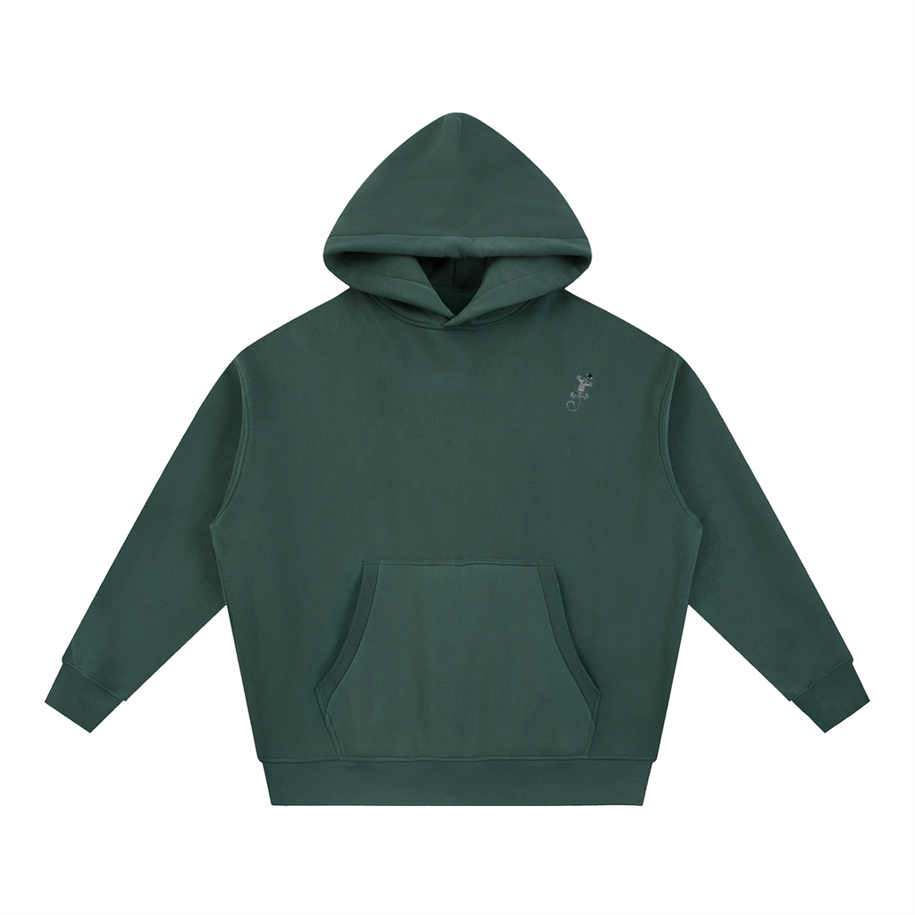 Original Gecko Essential Oversized Boxy Fit Fleece Hoodie