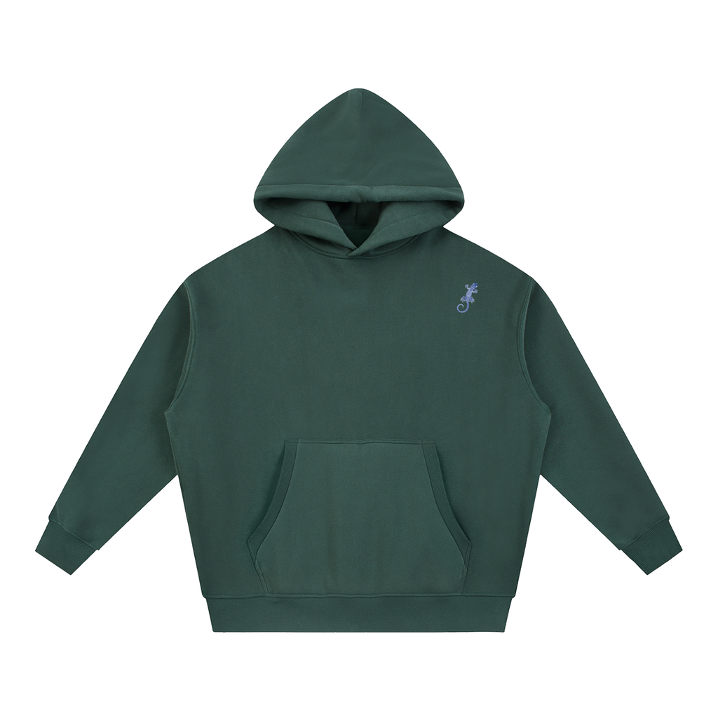 Blue Gecko Essential Oversized Boxy Fit Fleece Hoodie