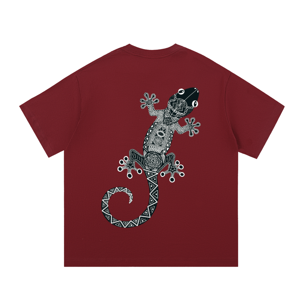 Black Original Gecko Essential Cotton T-Shirt