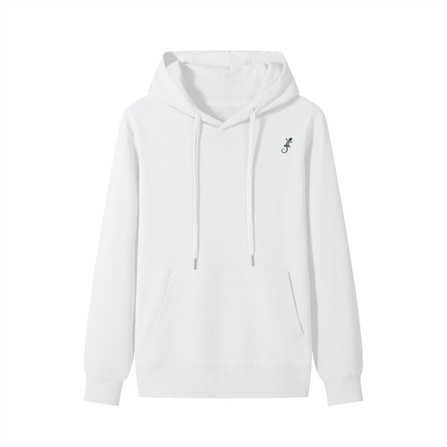Black Original Gecko Classic Unisex Cotton Hoodie
